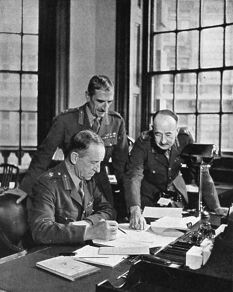 Quartermaster General - Sir Walter Venning, 1939