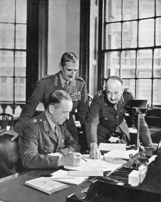 Framed Print : Quartermaster General - Sir Walter Venning, 1939 Framed Print : Quartermaster General - Sir Walter Venning, 1939