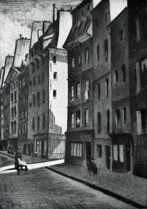 Framed Print : Quartier Latin