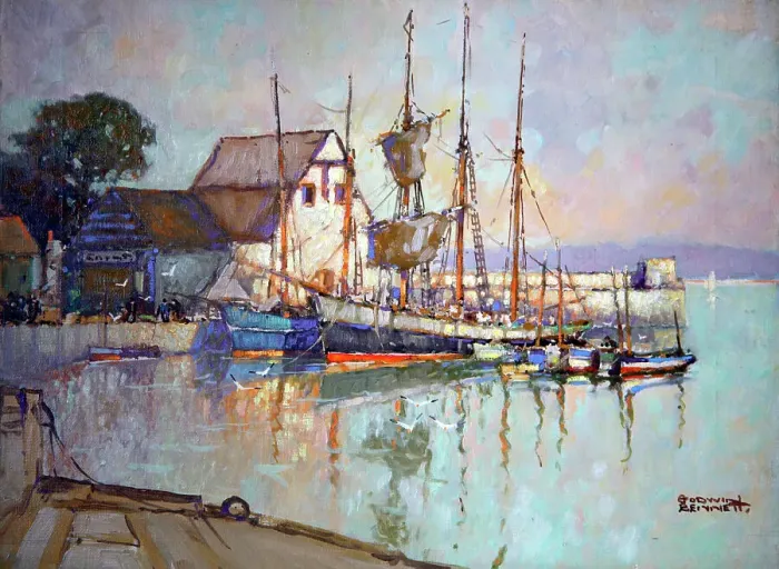 Framed Print : The Quay, Padstow, Cornwall Framed Print : The Quay, Padstow, Cornwall