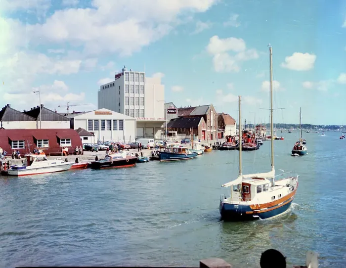 Framed Print : The quay, Poole Framed Print : The quay, Poole