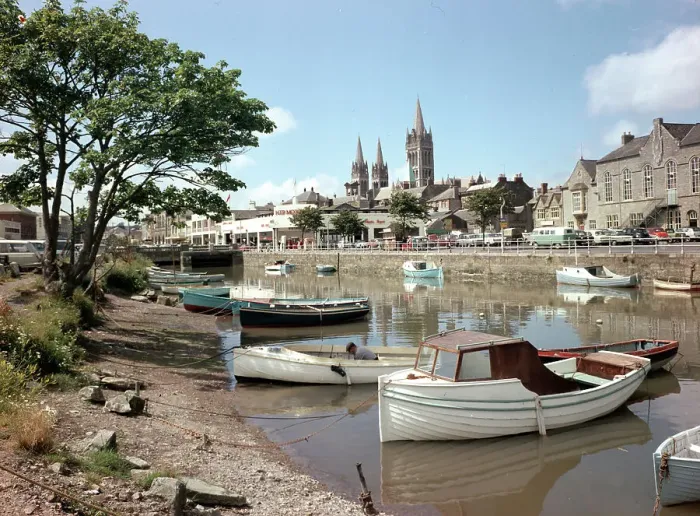 Framed Print : The quay, Truro Framed Print : The quay, Truro