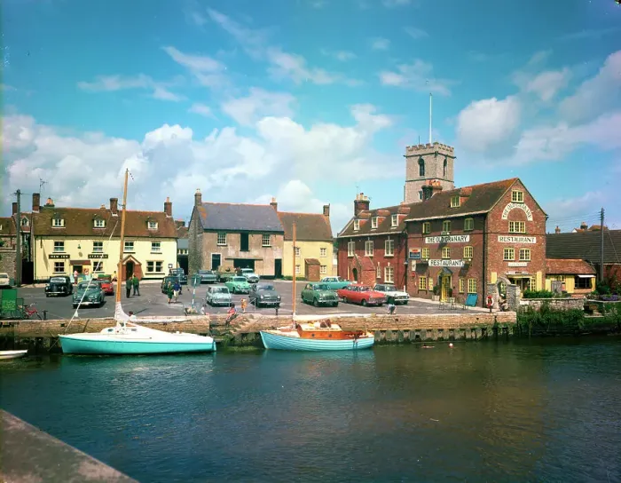 Framed Print : The quay, Wareham Framed Print : The quay, Wareham