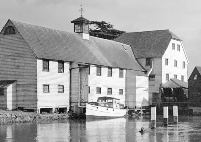 Framed Print : A Quayside warehouse Framed Print : A Quayside warehouse