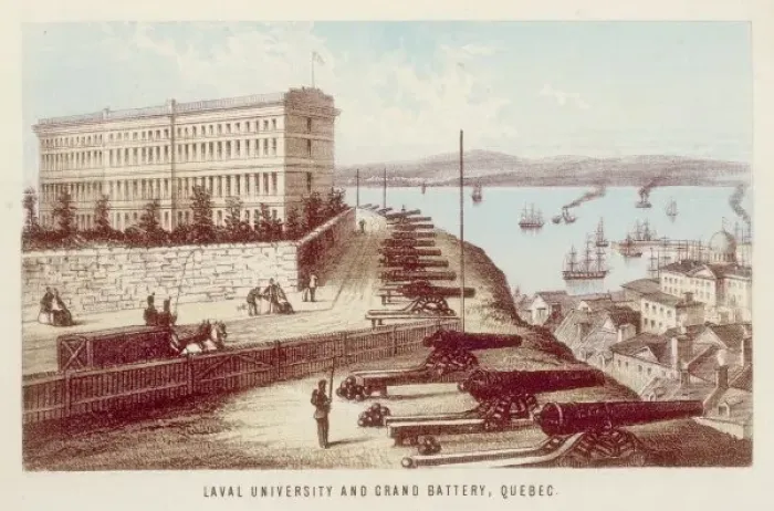 Framed Print : Quebec / Laval Uni / Battery Framed Print : Quebec / Laval Uni / Battery
