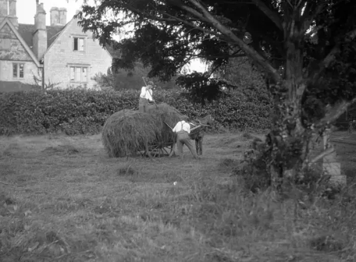 Framed Print : Quedgeley Haymaking Framed Print : Quedgeley Haymaking
