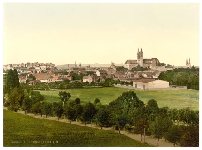 Framed Print : Quedlinburg, Hartz, Germany Framed Print : Quedlinburg, Hartz, Germany