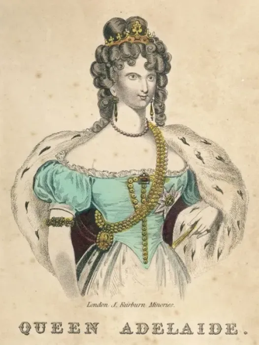 Framed Print : Queen Adelaide Framed Print : Queen Adelaide