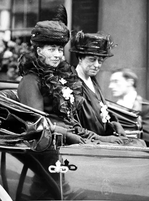Framed Print : Queen Alexandra and Princess Victoria Framed Print : Queen Alexandra and Princess Victoria