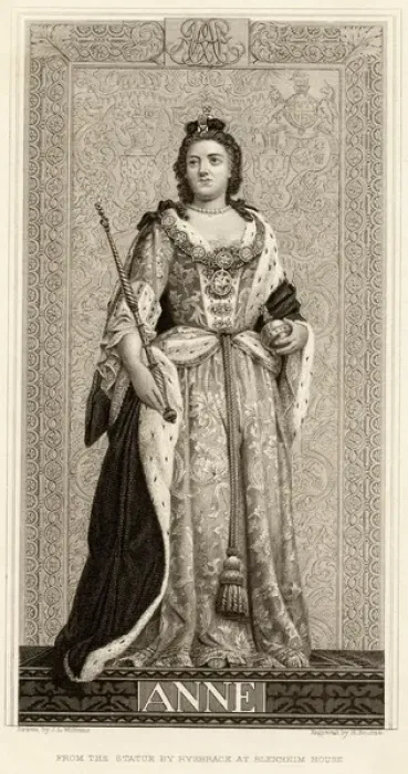 Framed Print : Queen Anne / Bourne Framed Print : Queen Anne / Bourne