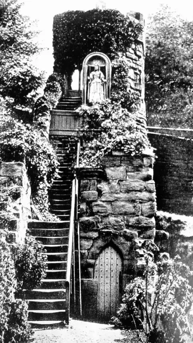 Framed Print : Queen Anne's Tower, Chester, Victorian period Framed Print : Queen Anne's Tower, Chester, Victorian period