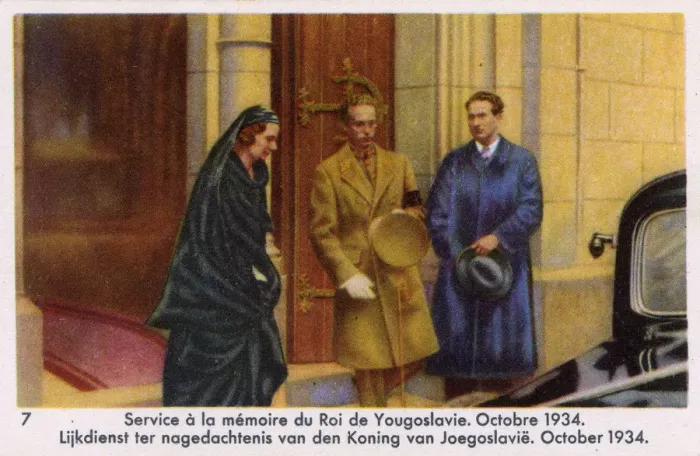 Framed Print : Queen Astrid of Belgium & King Leopold III, Memorial Service Framed Print : Queen Astrid of Belgium & King Leopold III, Memorial Service
