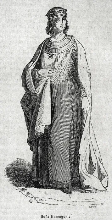 Framed Print : Queen Berengaria (1180-1246). Queen of Castile. Portrait Framed Print : Queen Berengaria (1180-1246). Queen of Castile. Portrait