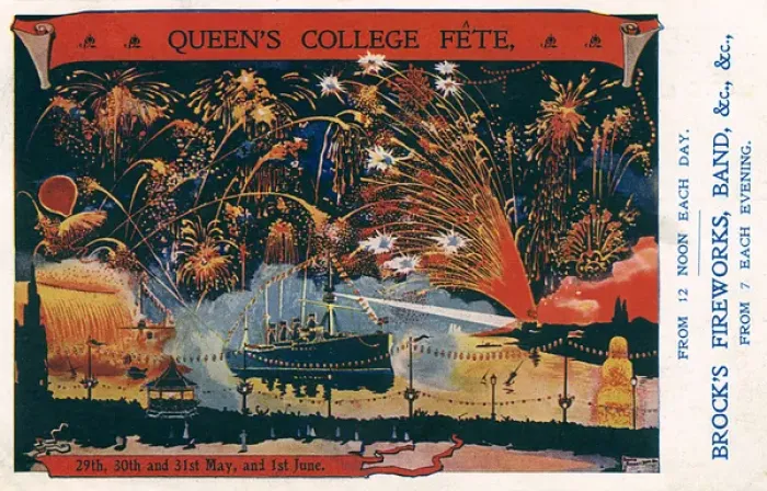 Framed Print : Queen College Belfast - Fete of 1907 Framed Print : Queen College Belfast - Fete of 1907