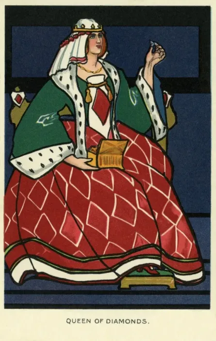 Framed Print : Queen of Diamonds Framed Print : Queen of Diamonds