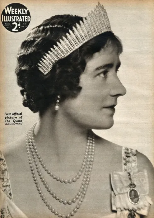 Framed Print : Queen Elizabeth consort 1937 Framed Print : Queen Elizabeth consort 1937