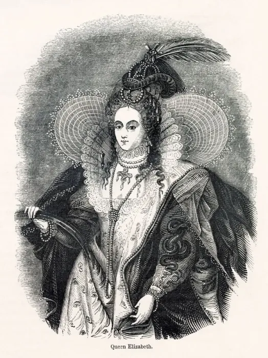 Framed Print : Queen Elizabeth I (1533 - 1603), Queen of England and Ireland, reigned (1558 - 1603) Framed Print : Queen Elizabeth I (1533 - 1603), Queen of England and Ireland, reigned (1558 - 1603)