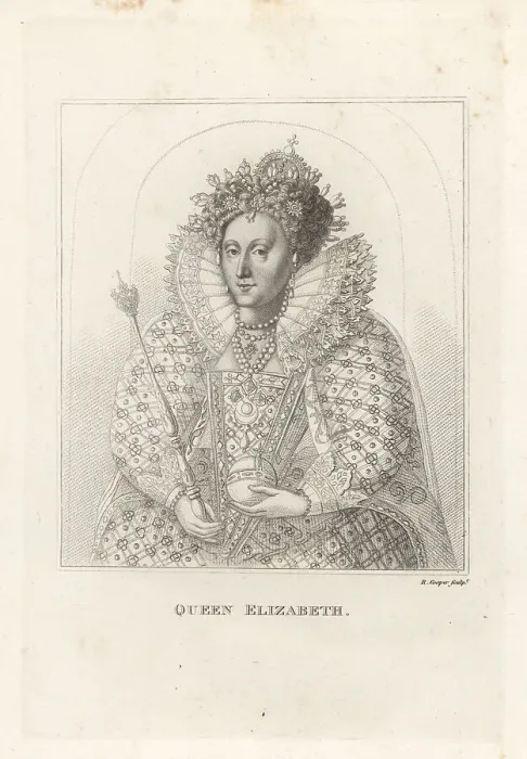 Framed Print : Queen Elizabeth I of England, 1533-1803 Framed Print : Queen Elizabeth I of England, 1533-1803