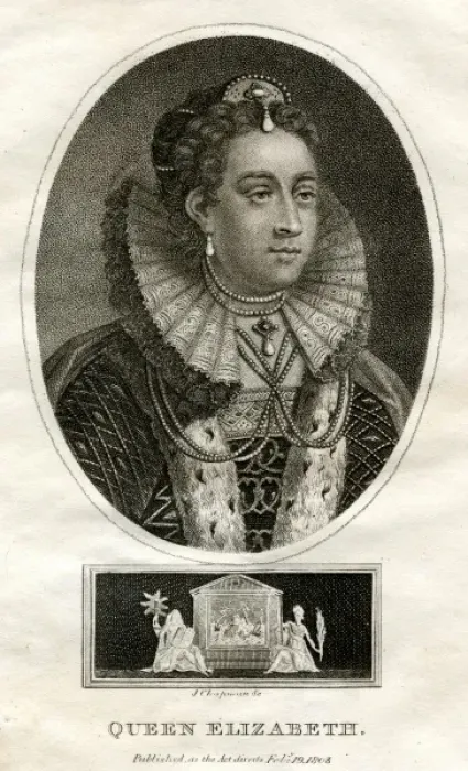 Framed Print : Queen Elizabeth I of England Framed Print : Queen Elizabeth I of England