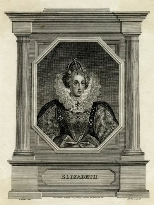 Framed Print : Queen Elizabeth I of England