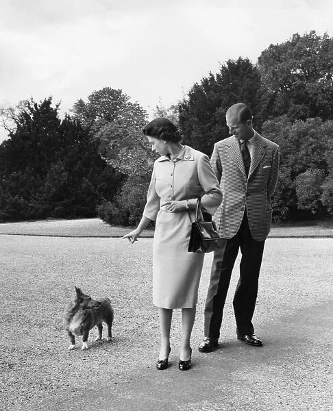 Queen Elizabeth II and Duke of Edinburgh, 1959