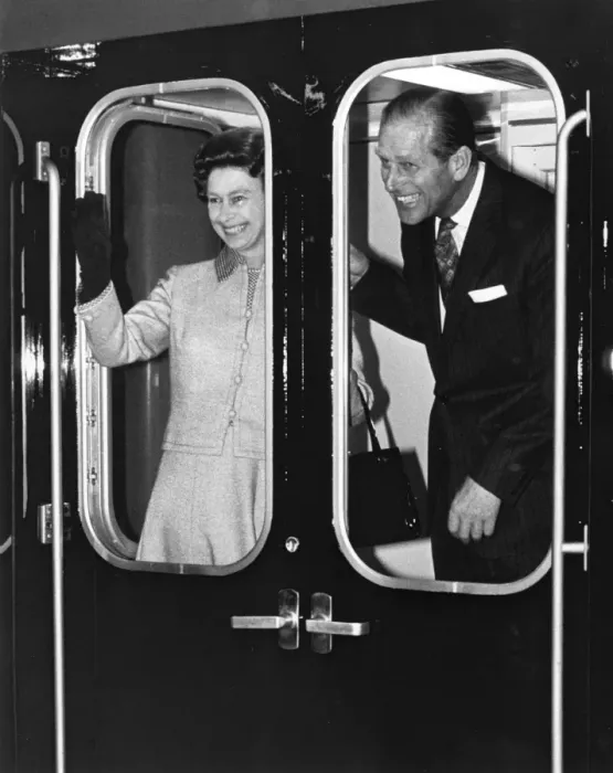 Framed Print : Queen Elizabeth II and Duke of Edinburgh Framed Print : Queen Elizabeth II and Duke of Edinburgh