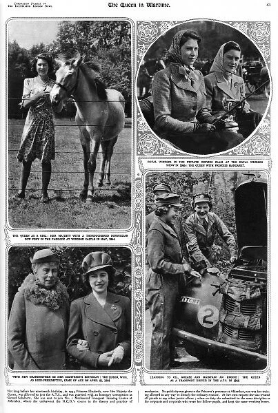 Queen Elizabeth II in wartime