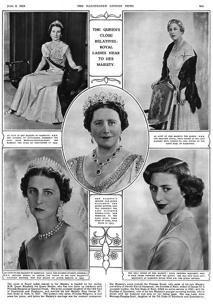 Queen Elizabeth IIs close relatives