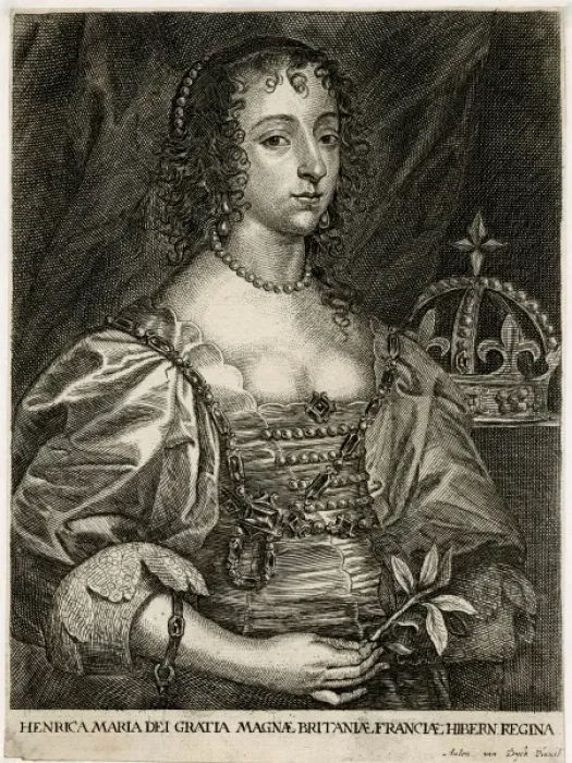 Framed Print : Queen Henrietta Maria Framed Print : Queen Henrietta Maria
