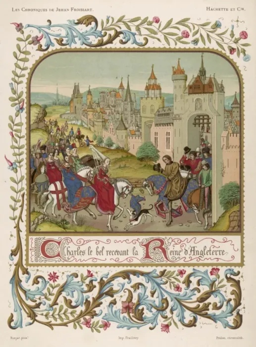 Framed Print : Queen Isabella Flees Framed Print : Queen Isabella Flees