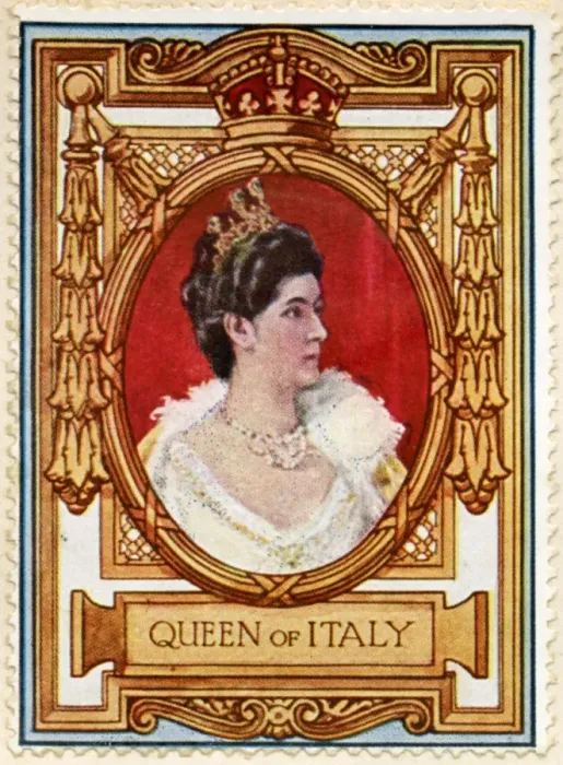 Framed Print : Queen of Italy / Stamp Framed Print : Queen of Italy / Stamp