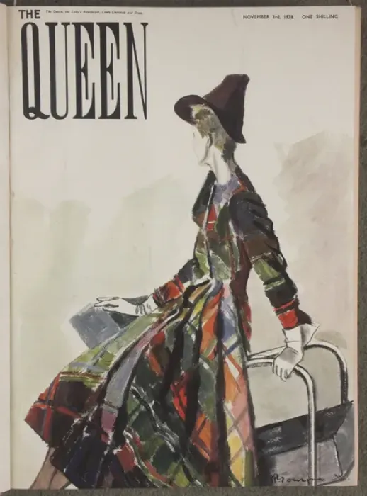 Framed Print : The Queen mag 1938 Framed Print : The Queen mag 1938