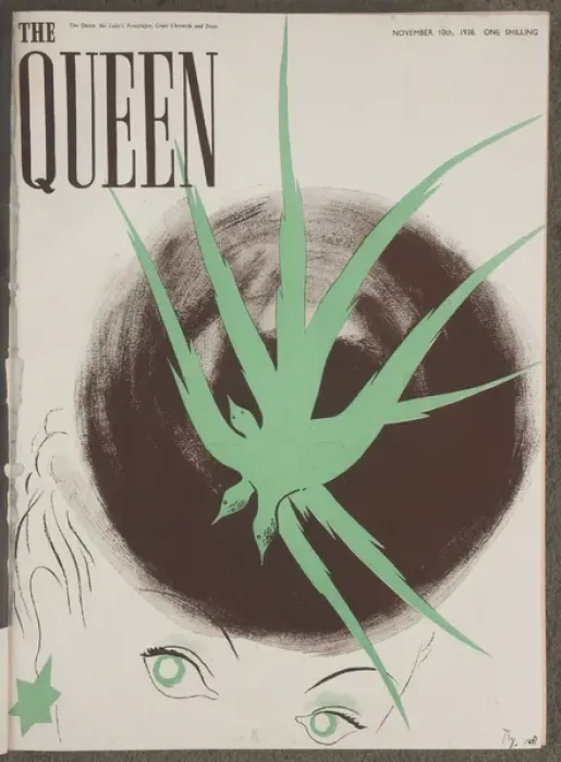 Framed Print : The Queen mag 1938 Framed Print : The Queen mag 1938