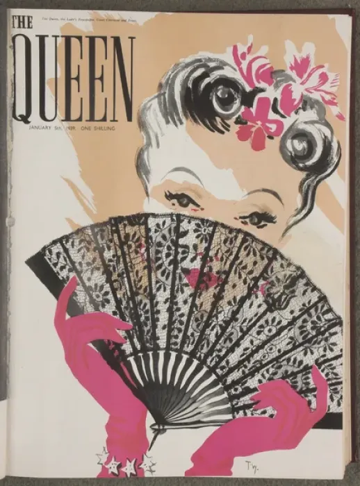 Framed Print : The Queen mag 1938 Framed Print : The Queen mag 1938