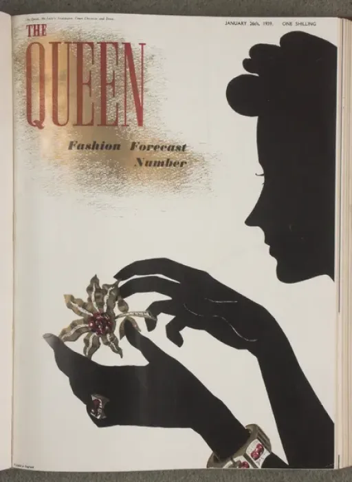 Framed Print : The Queen mag 1939 Framed Print : The Queen mag 1939