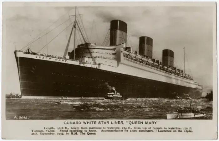 Framed Print : The Queen Mary Framed Print : The Queen Mary