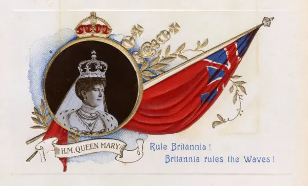 Queen Mary Britannia Rules the Waves available as Framed Prints, Photos
