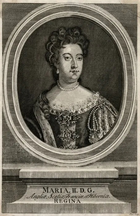 Framed Print : Queen Mary II of Britain Framed Print : Queen Mary II of Britain