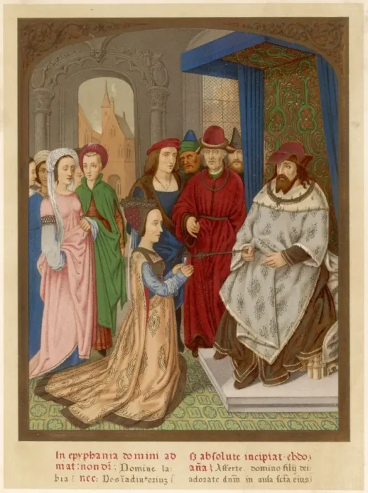 Framed Print : Queen of Sheba visiting King Solomon Framed Print : Queen of Sheba visiting King Solomon