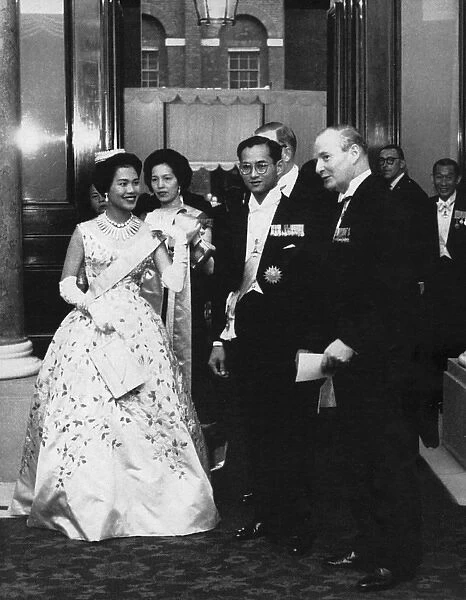 Queen Sirikit of Thailand and Prince Philip