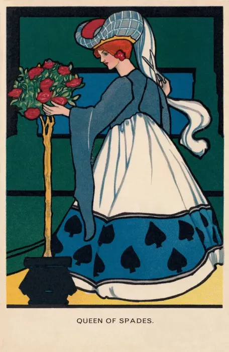 Framed Print : Queen of Spades Framed Print : Queen of Spades