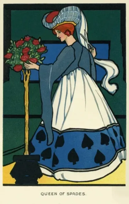Framed Print : Queen of Spades Framed Print : Queen of Spades