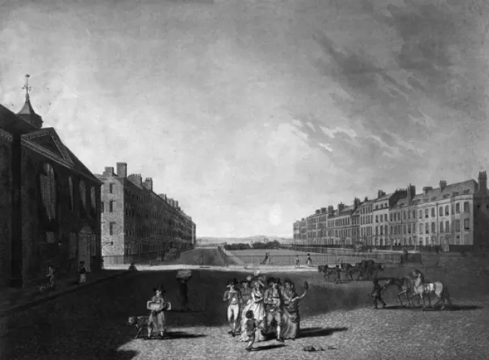 Framed Print : Queen Square Inhabitants Framed Print : Queen Square Inhabitants