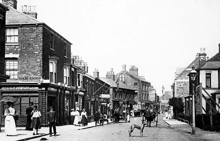 Framed Print : Queen Street, Withernsea Framed Print : Queen Street, Withernsea