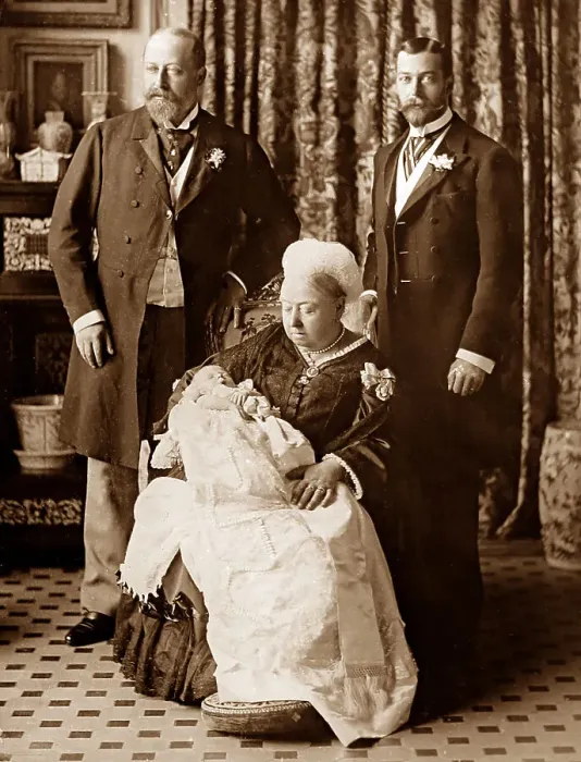 Framed Print : Queen Victoria - Four Generations Framed Print : Queen Victoria - Four Generations