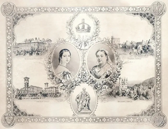 Framed Print : Queen Victoria - Golden Jubilee Framed Print : Queen Victoria - Golden Jubilee