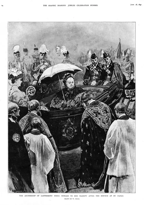Framed Print : Queen Victoria, Jubilee Celebrations Framed Print : Queen Victoria, Jubilee Celebrations