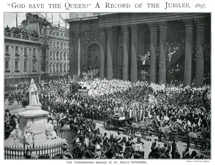 Framed Print : Queen Victorias Diamond Jubilee 1897 Framed Print : Queen Victorias Diamond Jubilee 1897