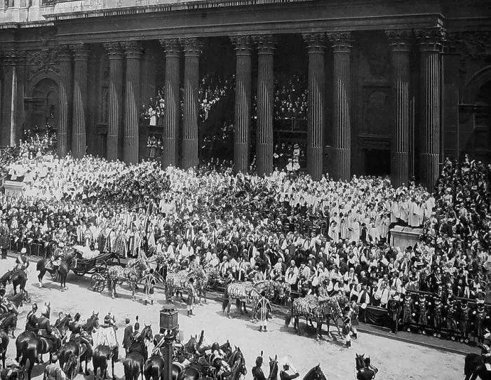 Framed Print : Queen Victoria's Diamond Jubilee 22nd June 1897 Framed Print : Queen Victoria's Diamond Jubilee 22nd June 1897