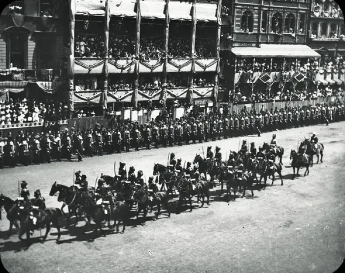 Framed Print : Queen Victorias Diamond Jubilee - Colonial Troops at Whiteh Framed Print : Queen Victorias Diamond Jubilee - Colonial Troops at Whiteh